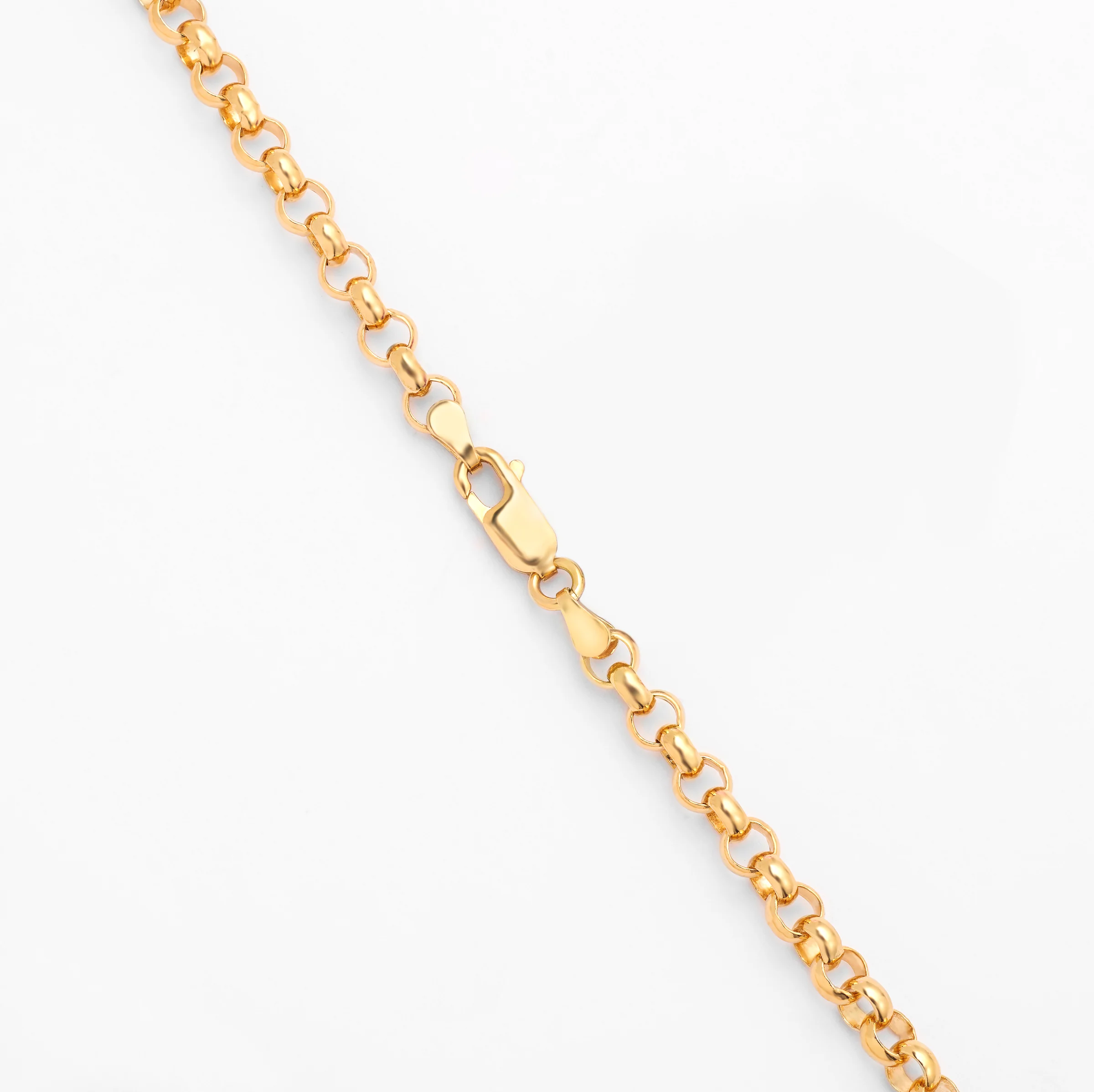 9K Yellow Gold 50cm Round Belcher Chain 5.1mm
