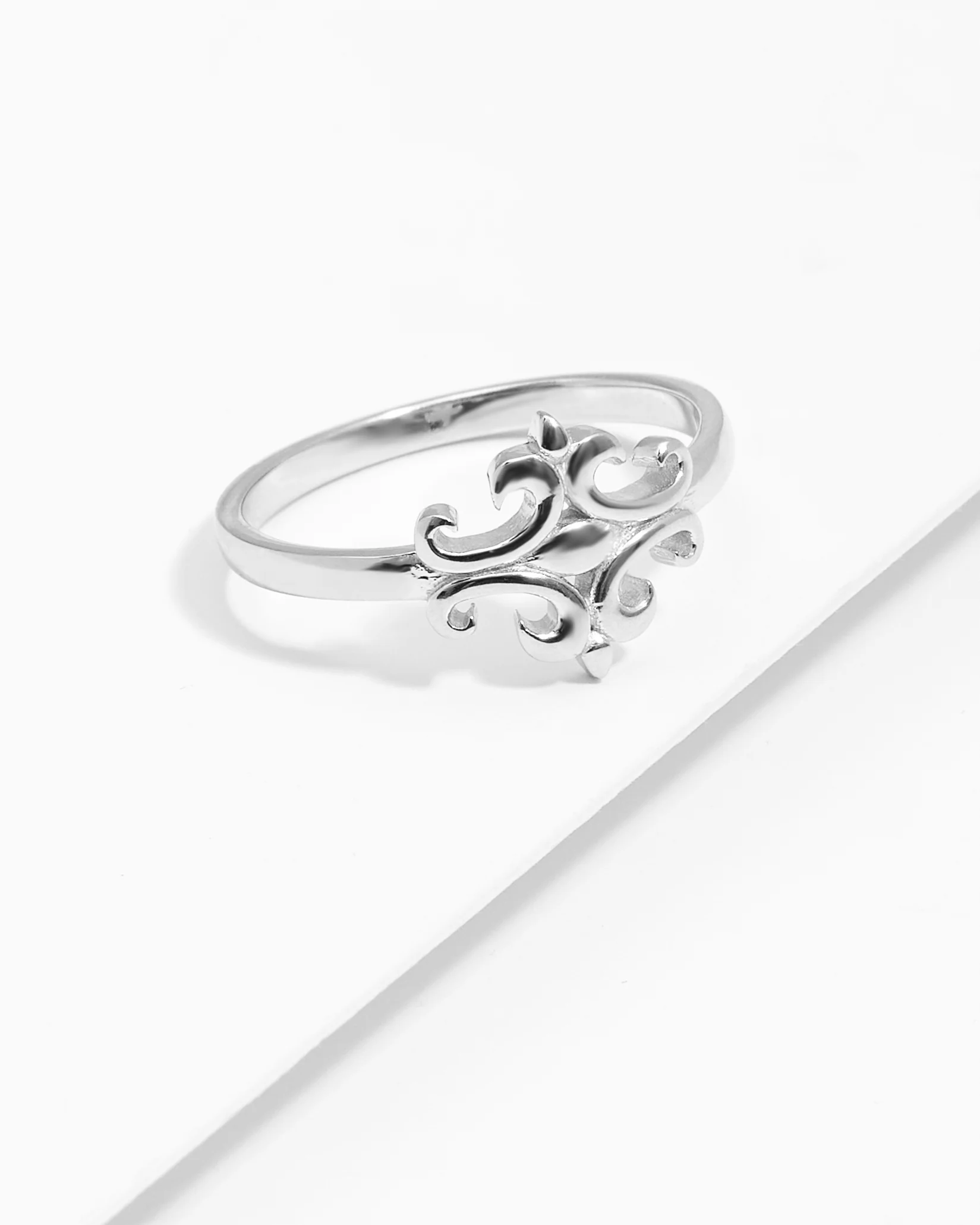 Sterling Silver Fleur De Lis Ring - Image 2